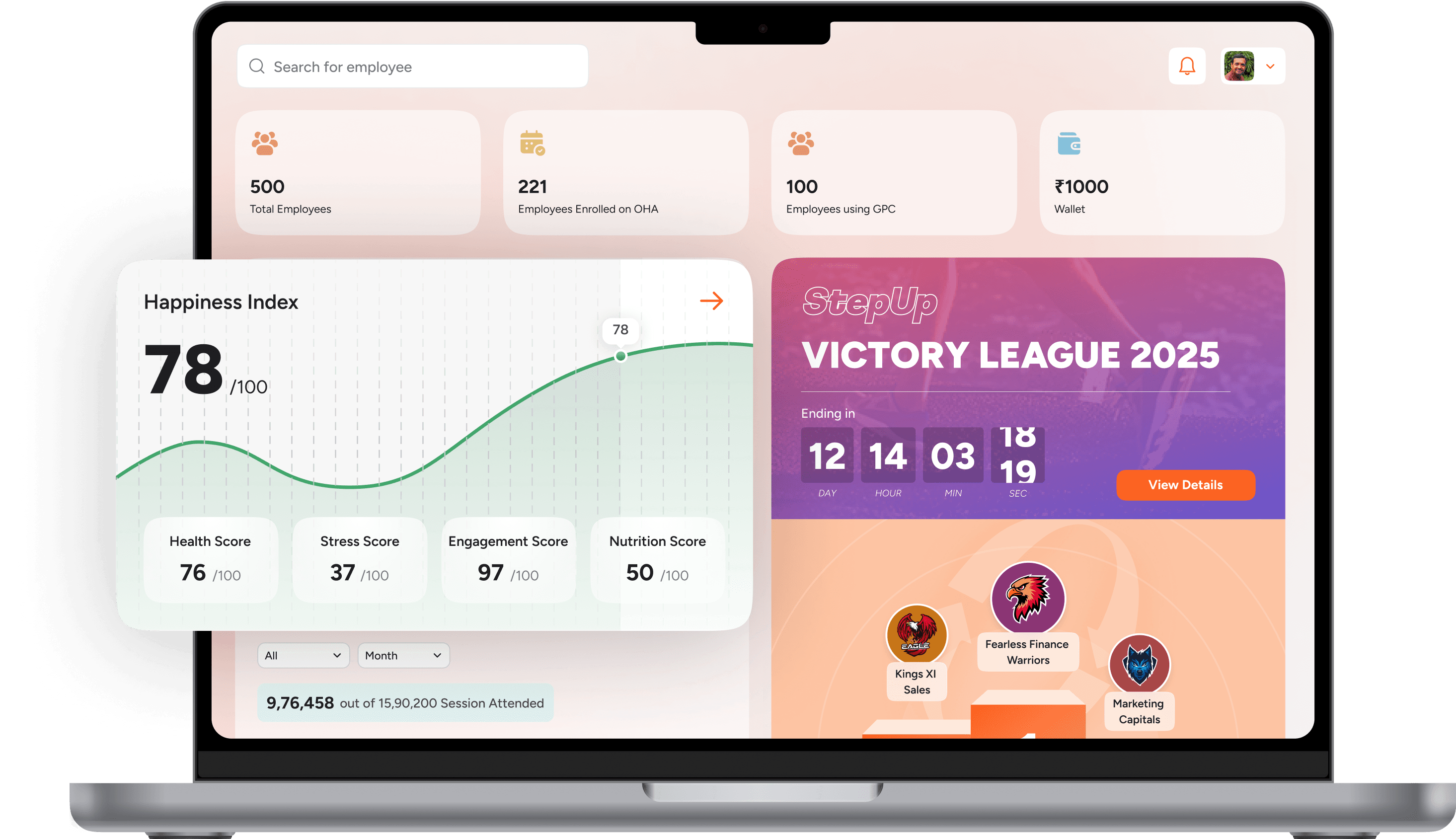 Dashboard Mockup