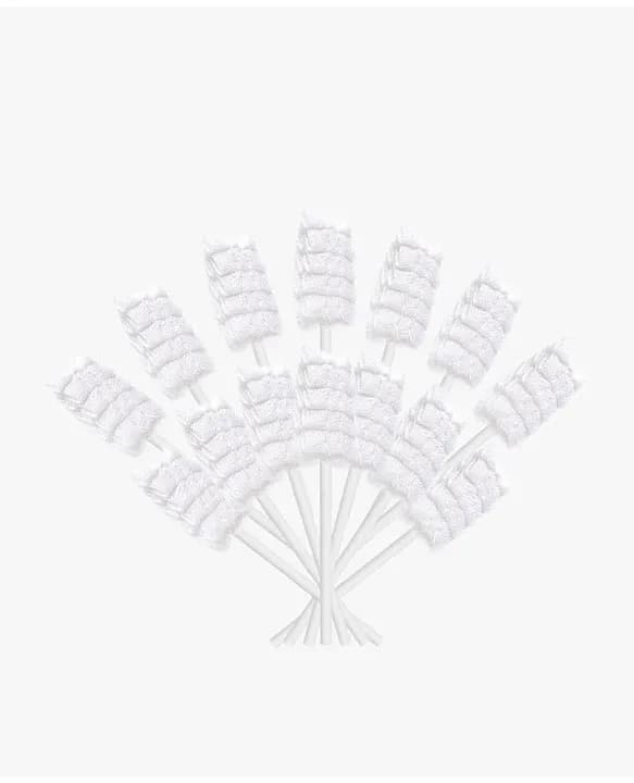 Ohio Disposable Cotton Mouth Swabs - 30pc Transparent