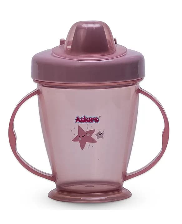 Birdy - 2 Handle Dust Free Hoop Cup - Pink