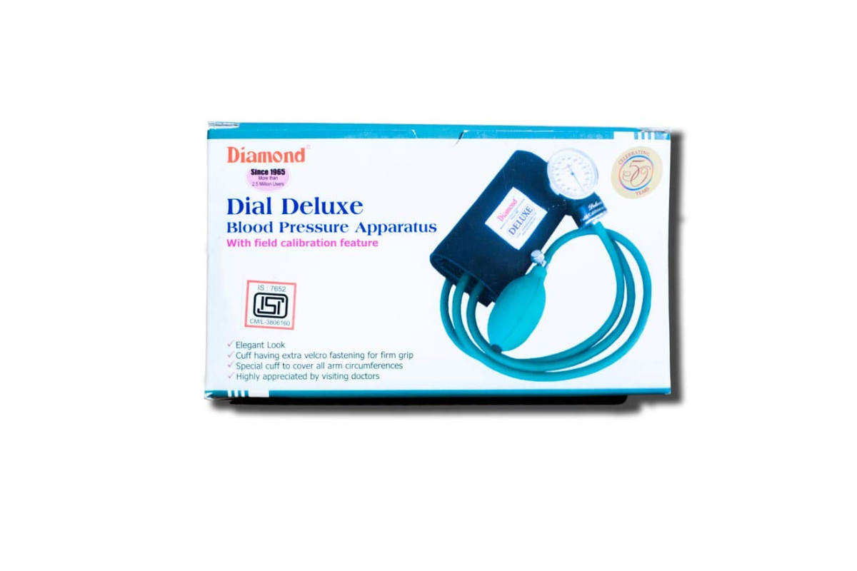Diamond Dial Deluxe Blood Pressure Apparatus With Field Calibration