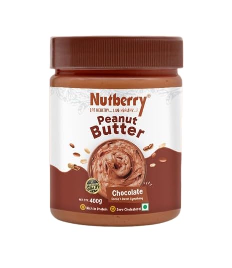 Nutberry Peanut Butter Chocolate Creamy 400gm JAR