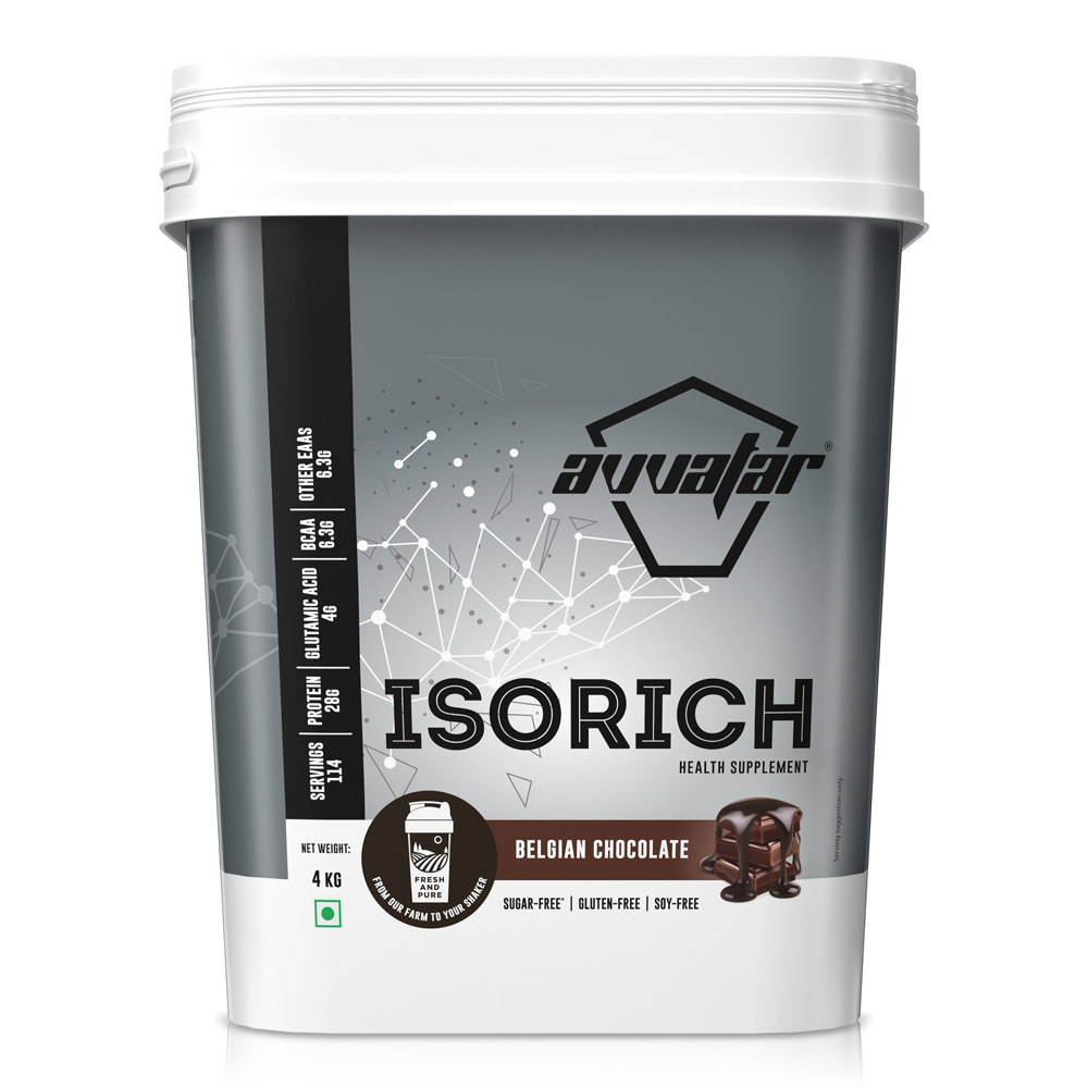 Avvatar Isorich Protein Belgian Chocolate 4 KG
