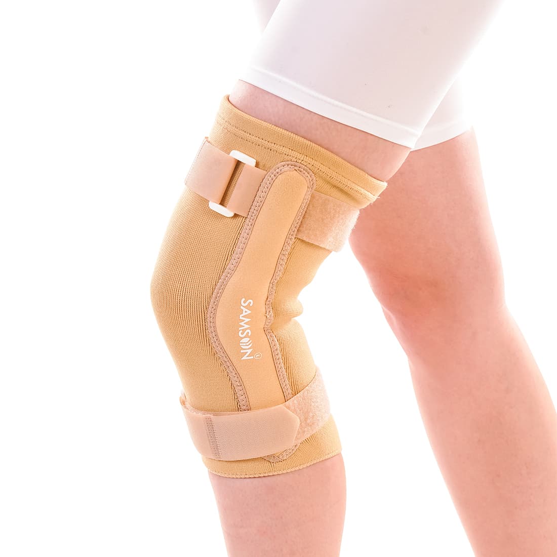 Knee Cap with Rigid Hinged Nylon: Superior Stability and Support