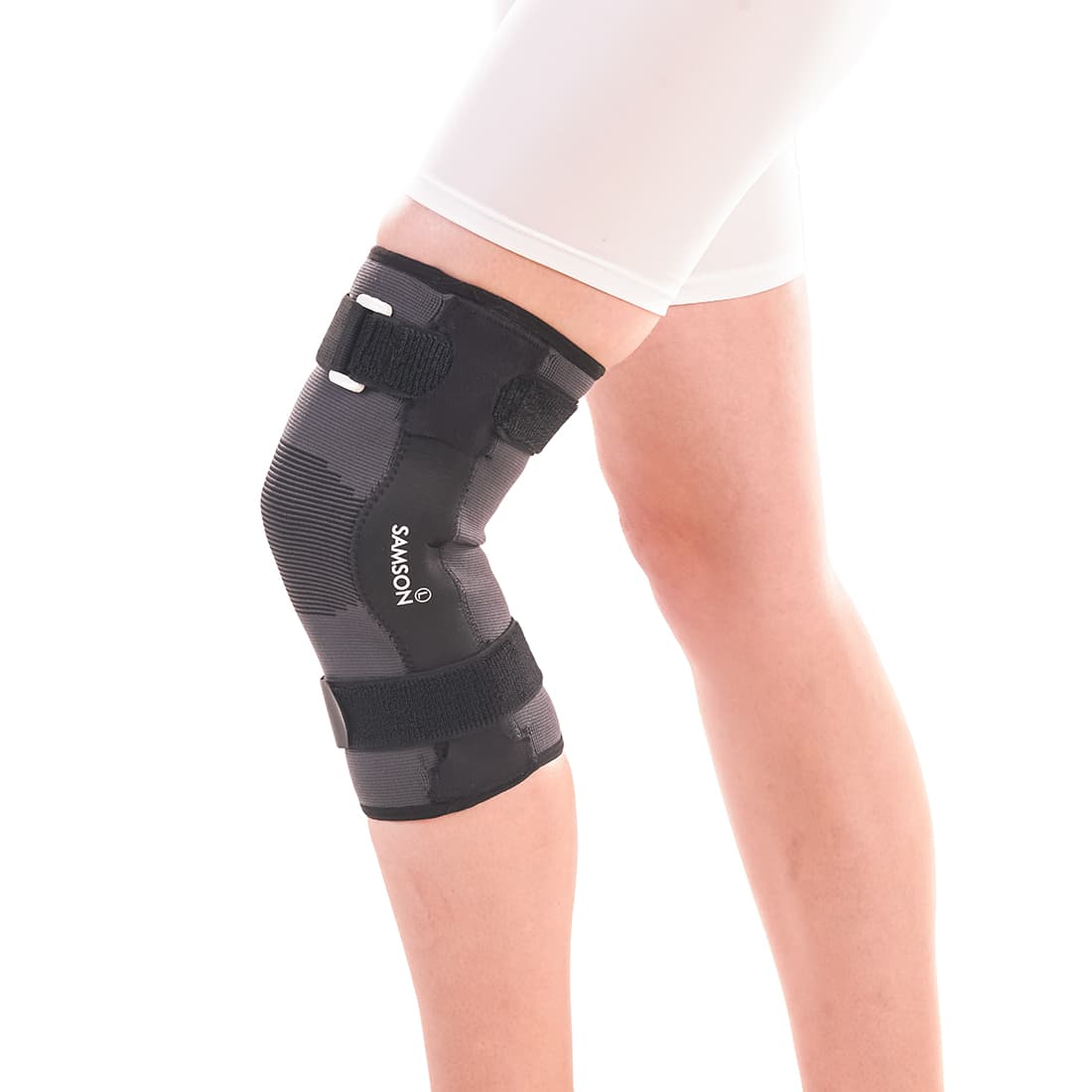 Knee Cap with Hinged Aluminum Hinges: Support and Stability