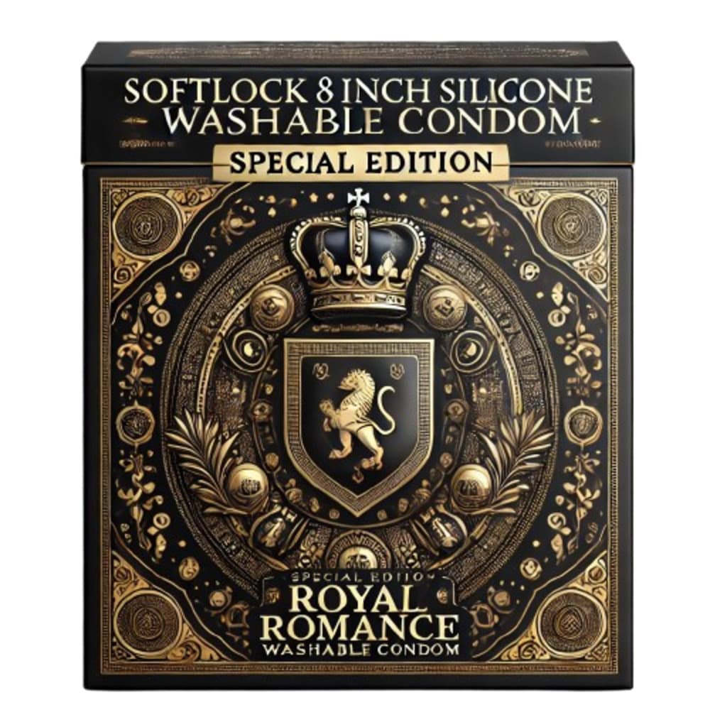 Softlock Royal Romance Night Silicone Dragon Condom – Elite Edition for Passionate Moments
