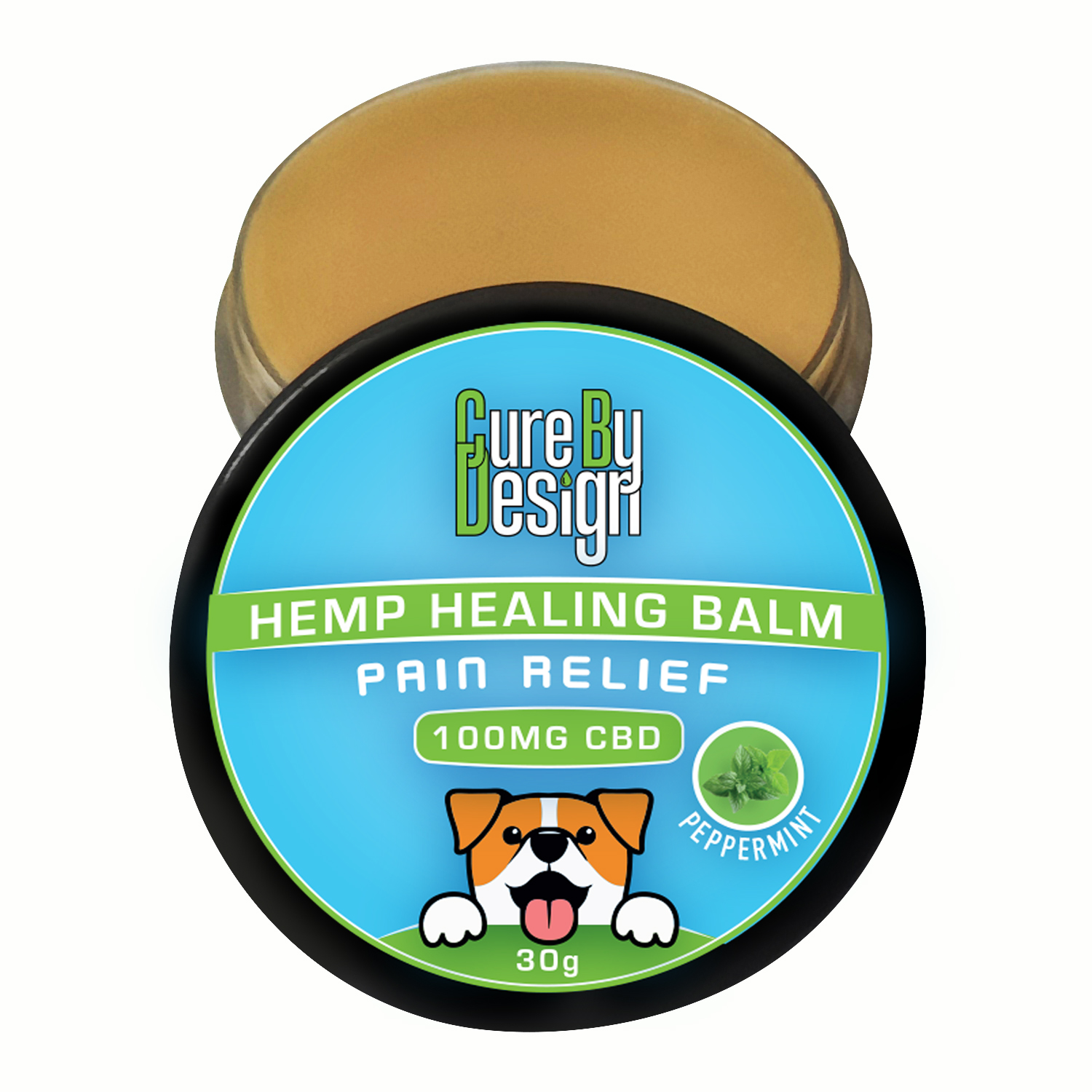 Hemp Healing Balm - 100mg CBD - Pain Relief 30gm