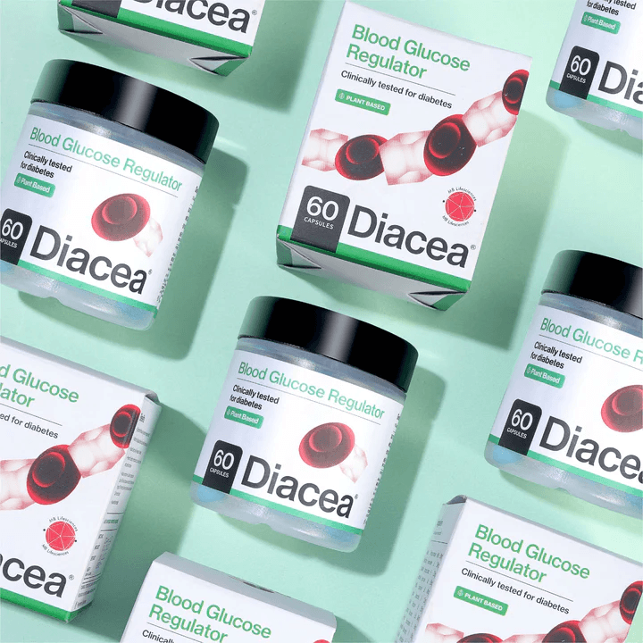 Diacea Clinically Proven Diabetes Supplement - 4 Unit (240 Capsules)