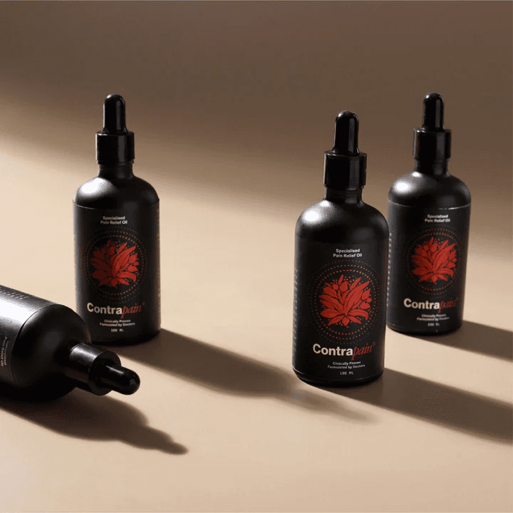 Contrapain Advanced Pain Relief Oil 100ml - Pack of 3