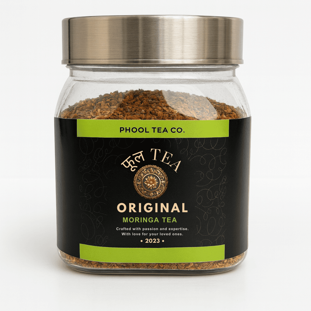 Moringa Tea – 250g | Superfood Herbal Tea for Detox, Immunity & Focus