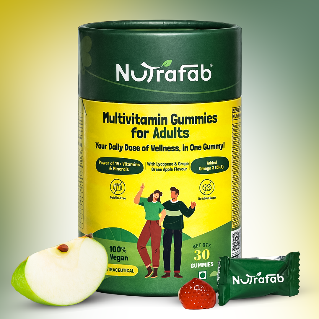 Nutrafab Multivitamin Gummies for Adults (30 gummies) (70% Female)