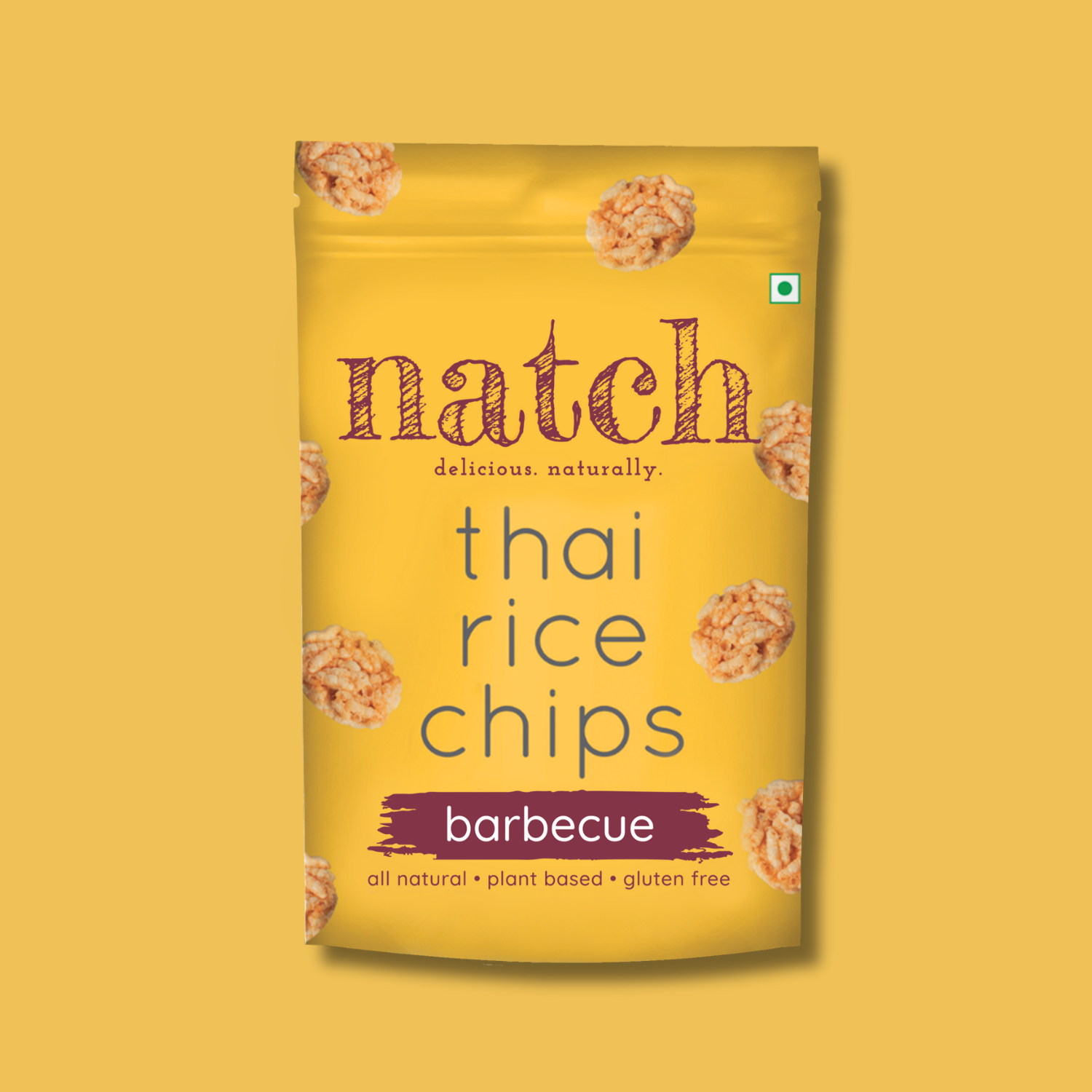 Thai Rice Chips - Barbecue (large pack 100g)