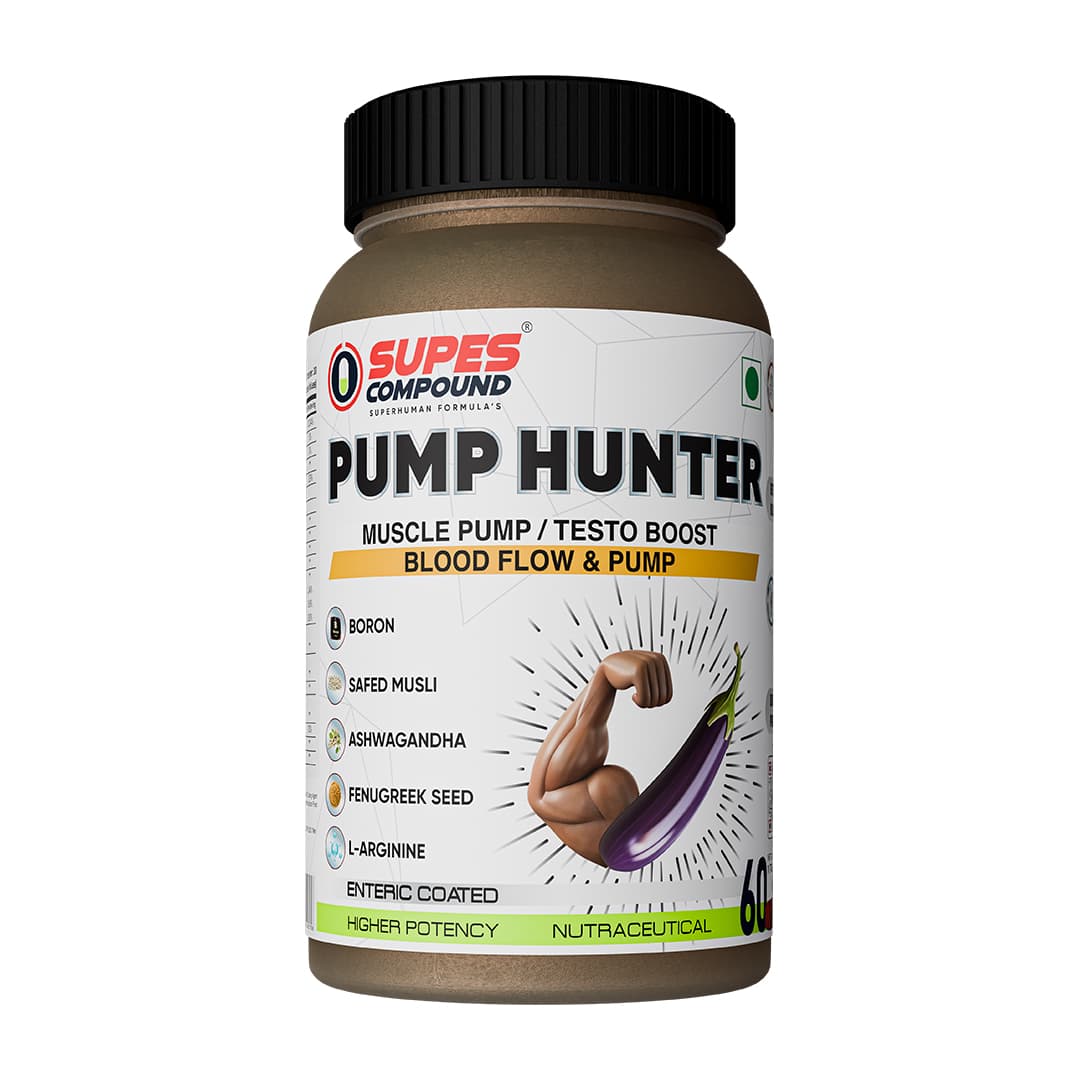 PUMP HUNTER - Advanced stimulant-free pump formula with Citrulline, Arginine & Taurine