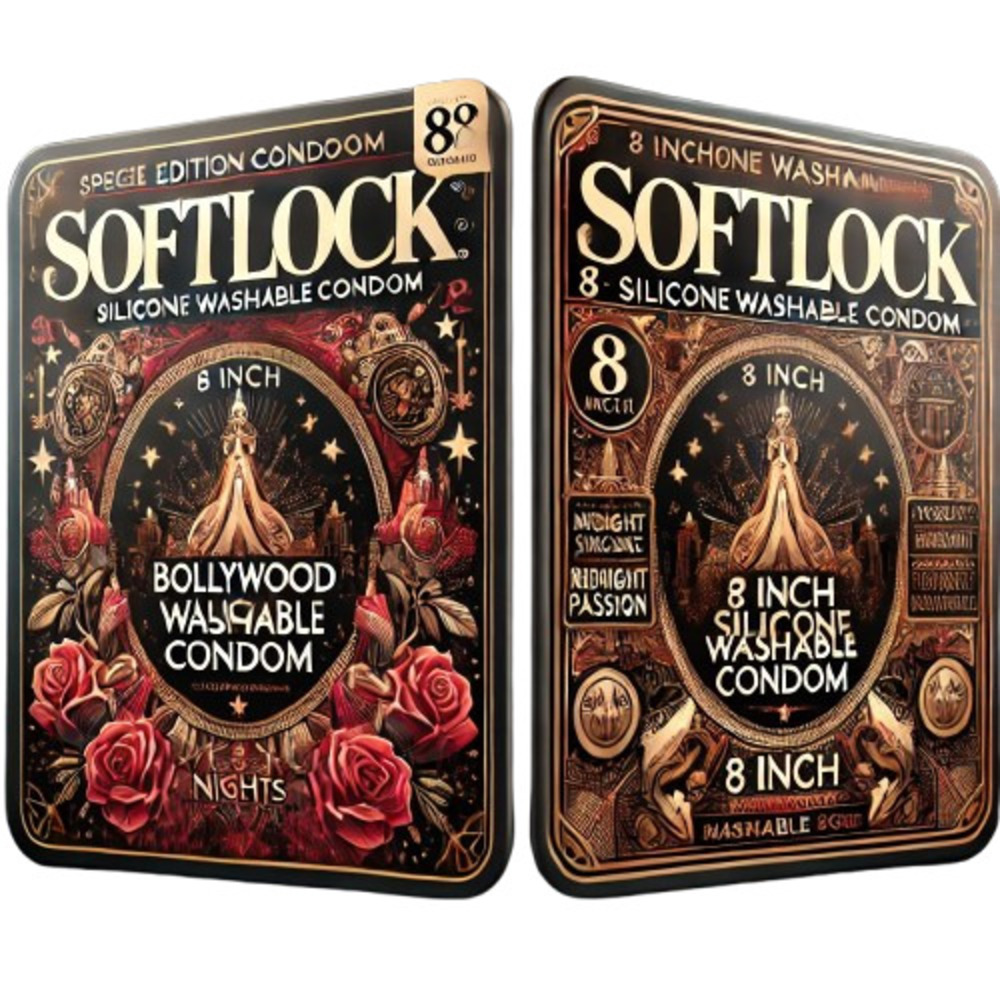 Softlock Bollywood Night Silicone Dragon Condom – Thematic Premium Fit with Enhanced Design Sensation 8 inch