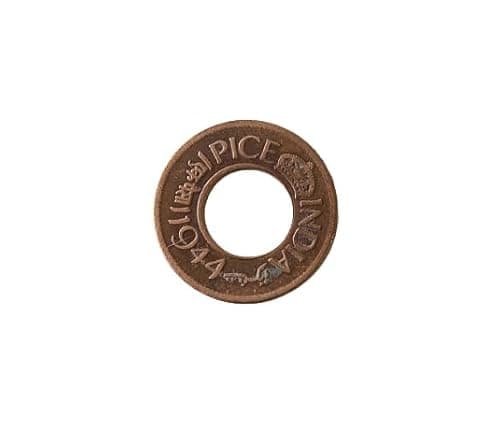 Copper coins pure original with hole pendant Locket - 5pc