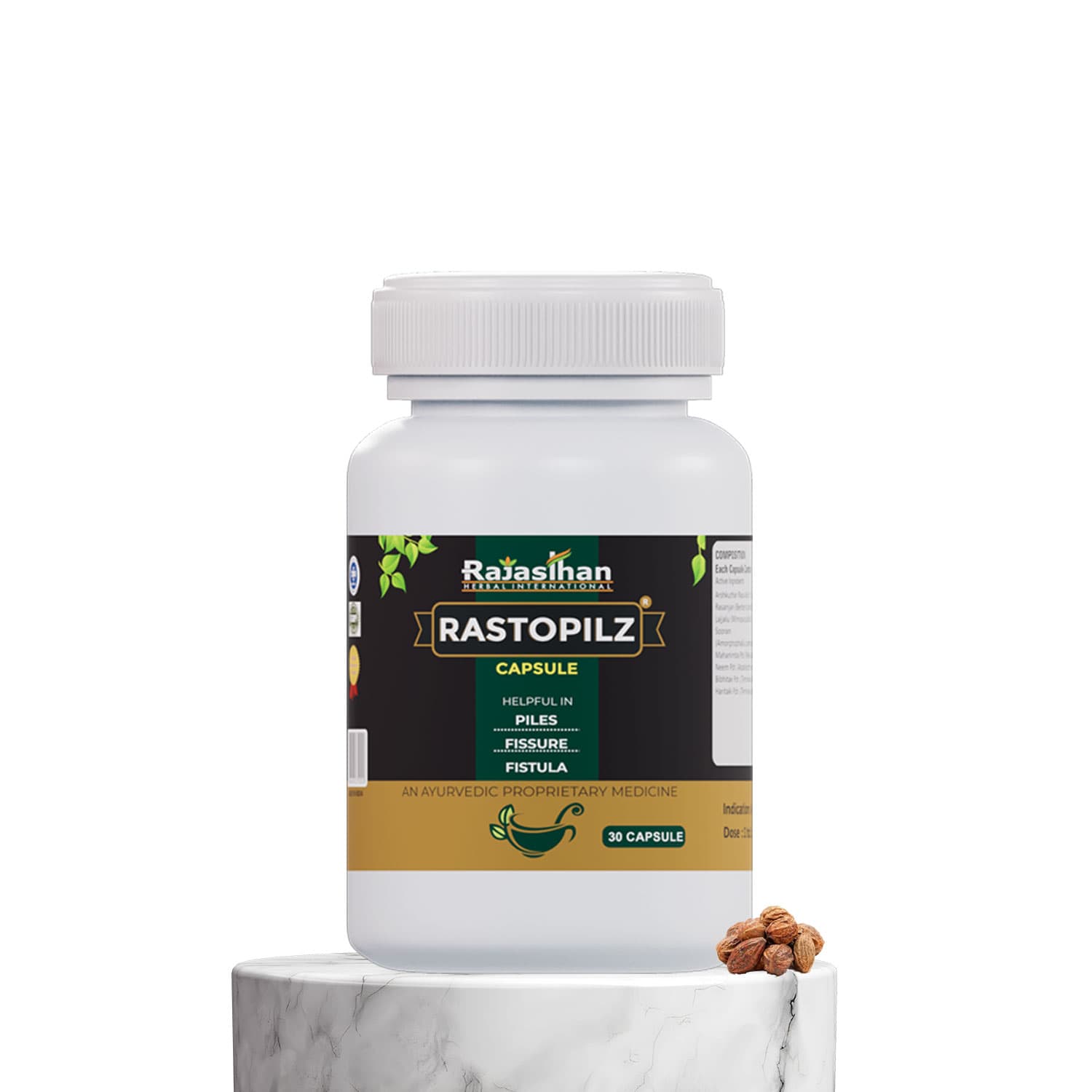 Kalpavat Churna by Rajasthan Aushdhalaya for Drugs De-Addiction, 45gm
