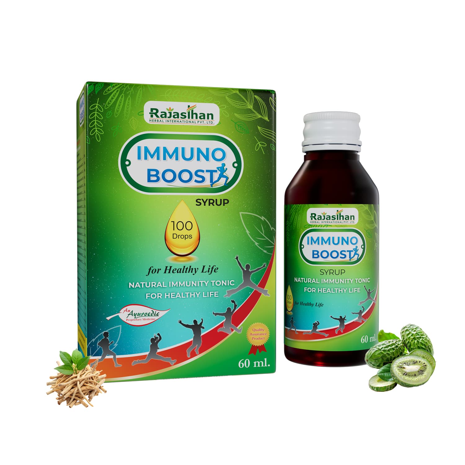 RAJASTHAN AUSHDHALAYA Immuno Booster Syrup - 60ml