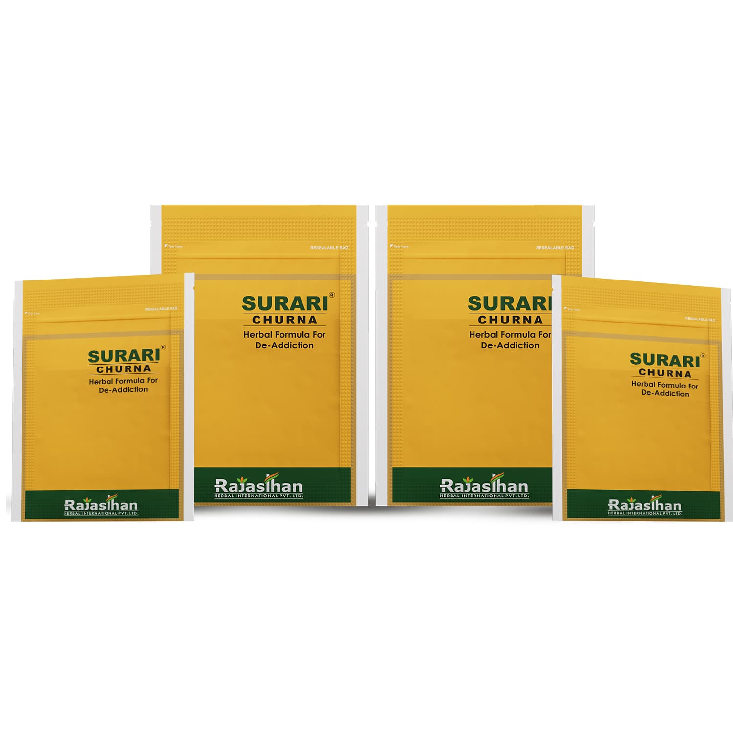Surari Herbal De-Addiction Churna SET Of 4