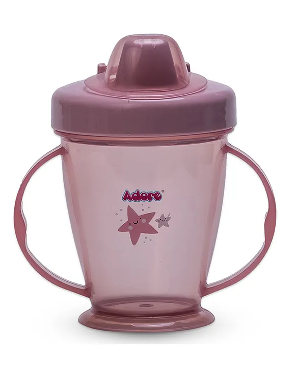 Birdy - 2 Handle Dust Free Hoop Cup - Pink