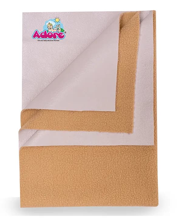 Insta Dry Water Absorbent Baby Bed Protector Sheet - Medium - 70*100cm - BEIGE