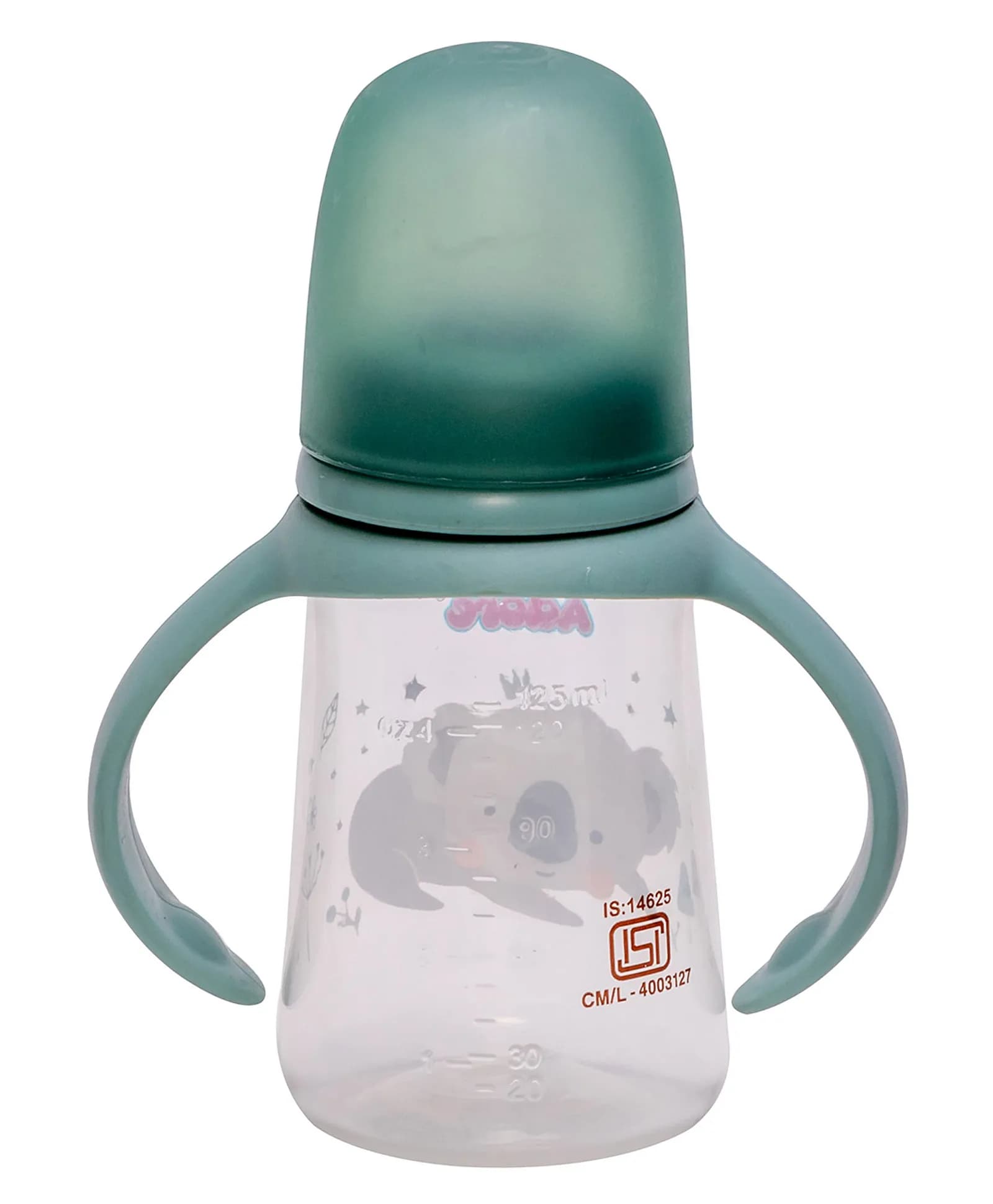 Petite Jr! The Mini Soft Spout Sipper with Twin Handle 150ml - Green
