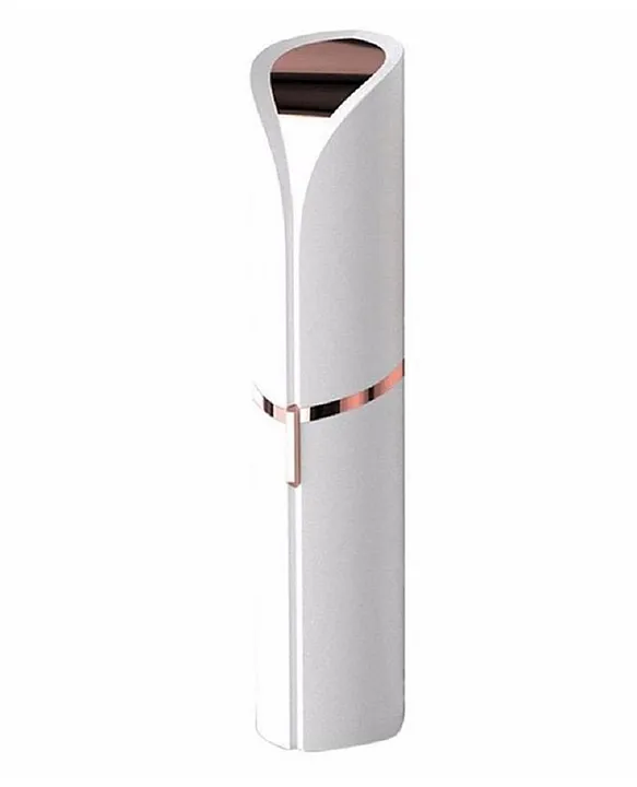 Adore Spectra Electrical Facial Painless Hair Remover Shaver For Women with Brush Fit for Women's Face, Leg, Armpit, and Back Cleaning (White)