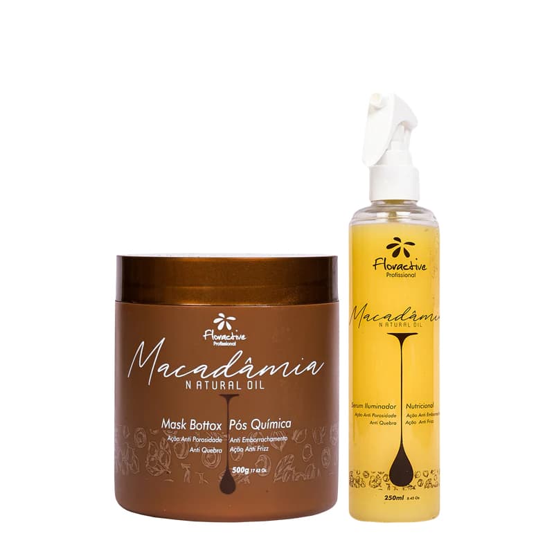 FLORACTIVE PROFISSIONAL Botox Treatment ( Mask Bottox + Serum Illuminador) 250Ml Each (Set of 2)-500gm + 250ml